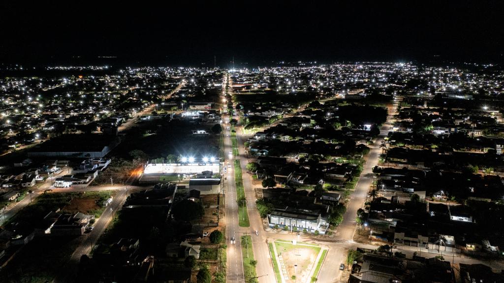 MT Iluminado já instalou mais de 330 mil luminárias de LED em todo o Estado